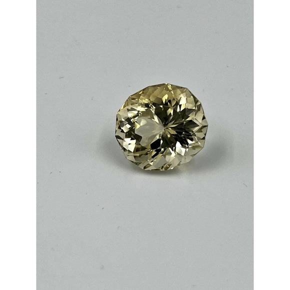 31Ct Natural Citrine Oval Persian Cut Lemon Color Loos Gemstone - Picture 10 of 11